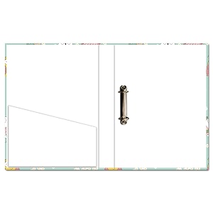 paper plane design 2d folder case a4 size ring binder file folder can use in officehospitalbankingaccountschool documents bills amp certificates