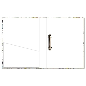 paper plane design 2d folder case a4 size ring binder file folder can use in officehospitalbankingaccountschool documents bills amp certificates
