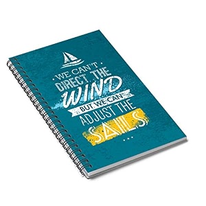 paper plane design a5 notebook - personal diary notes planner 140 pages