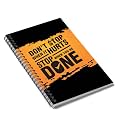 PAPER PLANE DESIGN A5 Notebook - Personal Diary, Notes, Planner 140 Pages