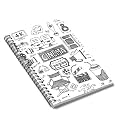 PAPER PLANE DESIGN A5 Size Notebook for Personal Diary, Notes &amp; Planner - 140 Pages