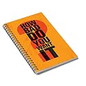 PAPER PLANE DESIGN A5 Size Notebook for Personal Diary, Notes &amp; Planner - 140 Pages