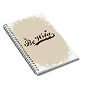 PAPER PLANE DESIGN A5 Size Notebook for Personal Diary, Notes &amp; Planner - 140 Pages