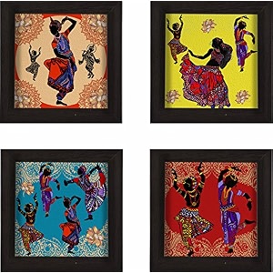 paper plane design coasters set of 4 designer patterns for homebar office and gifting k