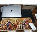 PAPER PLANE DESIGN Designer Mouse Pads Anti Skid for Laptop and Desktop Computers at Home Or Office (Street F)