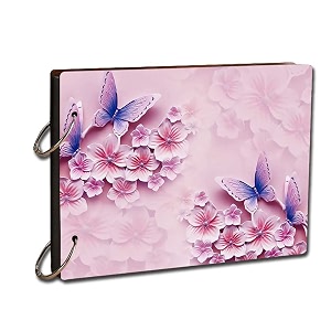 paper plane design gift for loved ones craft scrapbook photo book travel diary album