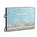 Paper Plane Design Gift for Loved Ones Craft Scrapbook Photo Book Travel Diary Album