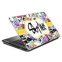 Paper Plane Design Laptop Skin Cover for All Makes and Models with Hard Disk Skin