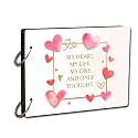Paper Plane Design Valentines Day Gift For Loved Ones Craft Scrapbook Photo book (7) (Design 13)