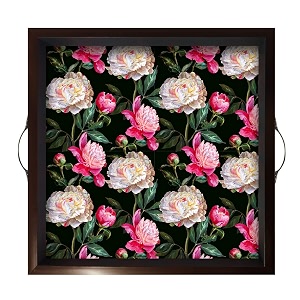 paper plane design wooden serving tray for serving square large serving tray table decoration square 12 inch j