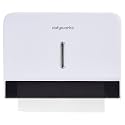 Paper Towel Dispenser Wall Mount, 200-Sheet, White