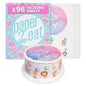paper2eat Frosting Sheets 8.5"x11" 96ct White Edible Icing - Kosher