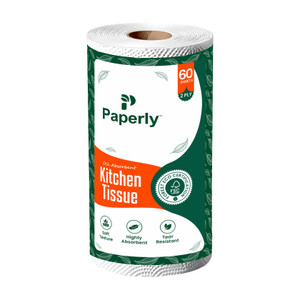 Paperly 2 Ply Kitchen Tissue Paper Roll