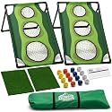 Par 1 Backyard Golf Cornhole Game, Golf Gifts for Men, Golf Accessories for Men, Golf Chipping Game, Golf Equipment, Golf Games for Adults Indoor, Golf Stuff, Golf Training Equipment, Golf Gift
