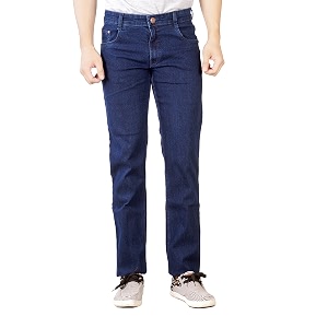 Par Excellence Mens Relaxed Fit Jeans