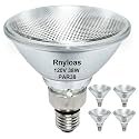 PAR38 Halogen Flood Light Bulbs 38W 120V E26 Base 2800K Warm White