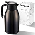 PARACITY Coffee Carafe, Insulated Thermal Coffee Flask, 68oz Gradient Black