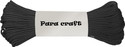 Paracraft 50ft 550 Paracord Parachute Survival Cord - Black Multicolor