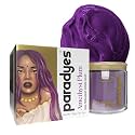 Paradyes Semi-Permanent Amethyst Plum Hair Colour | Conditioner-Based DIY Colour | For Colour Refresh | Best on Pre-Lightened Hair | 120g