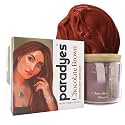 Paradyes Semi-Permanent Chocolate Brown Hair Colour | Conditioner-Based DIY Colour | For Colour Refresh | Best on Pre-Lightened Hair | 120g