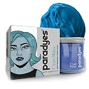 Paradyes Semi-permanent Cyan Skies DIY Conditioner Based Hair Colour infused with Aloe-vera, Bhringaraj, Brahmi, Almonds &amp; Amla 120 gm