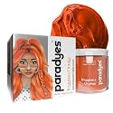 Paradyes Semi-Permanent Raggiana Orange DIY Conditioner Based Hair Colour Infused with Aloe-Vera, Bhringaraj, Brahmi, Almonds &amp; Amla 120 gm