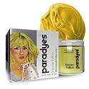 Paradyes Semi-Permanent Saxony Yellow Hair Colour | Conditioner-Based DIY Colour | For Colour Refresh | Best on Pre-Lightened Hair | 120g