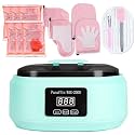 Paraffin Wax Machine for Hand and Feet - 3500ml Hot Wax Hand Wax Machine with 6 Pcs Paraffin Bath Wax, Auto-time and Keep Warm Paraffin Hand Wax Machine(Blue)