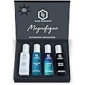 Parag fragrances Men Magnifique Liquid Perfume Gift Pack/Long Lasting Attar Perfume 4 Pc Of 20Ml Each Pack Of (Musk White, Maldives Blue, Hawai Blue, Black Royal)