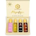 Parag fragrances Magnifique Perfume Gift Pack For Unisex | Long Lasting Attar Perfume | 4 Pc Of 20Ml Each Pack, Liquid (Vanity, Citrus Musk, Sandal-Saffron, Intense Club)