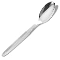 Parage 12 Pieces Stainless Steel Dinner/Table Spoons, Length 15.5cm, Set of 12, Silver (Super King)