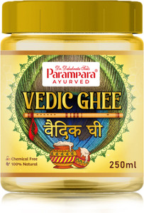 parampara ayurved vedic ghee plastic bottle 250 g