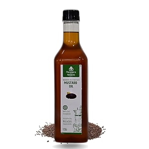 parampara naturals cold pressed mustard oil for cooking wood pressed mustard oil natural amp pure kacchi ghani sarso oil chemical-free for daily use