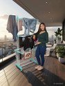 PARASNATH Steel Floor Cloth Dryer Stand Laxury
