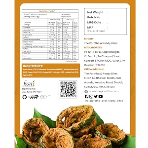 the paratha original bardoli famous gujarati dry lasan spicy sardar patra snacks  gujarati surti snacks 200_gms_pack_of_2