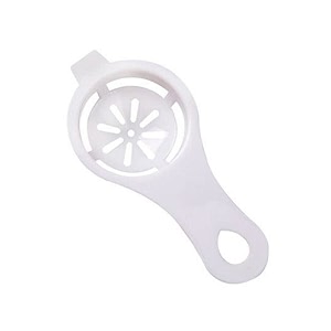 parcae egg yolk separator egg white yolk filter separator egg strainer spoon filter egg divider