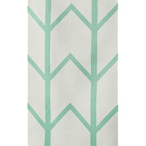 274 cm printed fabric arrow design window amp door long curtain green  fine quality fabric  for home  polyester fabric  274l x 121w centimeters  9 feet  pack of 4