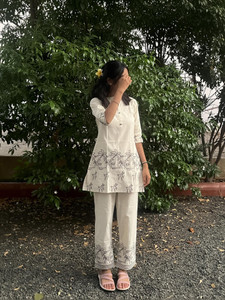 pari creation Top Pant Co-ords Set
