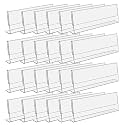 Parikshit Sublimation 8x3 24pcs acrylic name plate holder for office wall table door desk clear name plate stand sign holder organizor (8 X 3 INCH - PACK OF 24, Table Top)