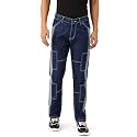 PARIS HAMILTON Men Relaxed Fit Colorblocked Distressed
