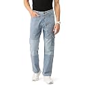 PARIS HAMILTON Men Relaxed Fit Colorblocked Distressed