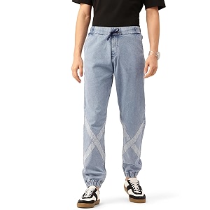 PARIS HAMILTON Men Relaxed Fit Stretchable Heavy