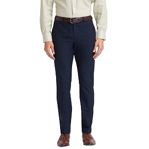 Park Avenue Dark Blue Trouser Size 44-PMTQ06839-B8