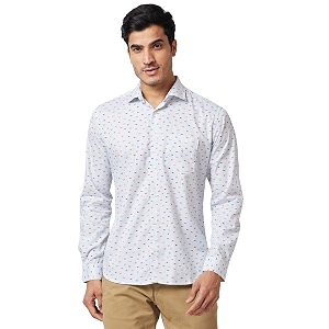 Park Avenue Mens Pure Cotton Print Pattern