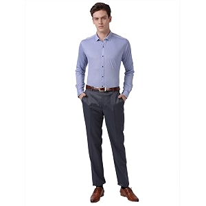Park Avenue Mens Cotton Polyester Blend Two
