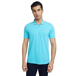 Park Avenue Mens Cotton Polyester Blend Solid