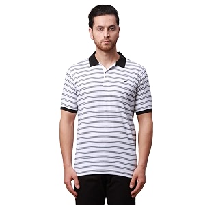 Park Avenue Mens Cotton Polyester Blend Stripe