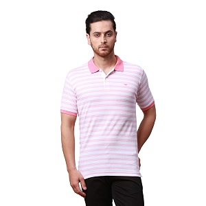 Park Avenue Mens Cotton Polyester Blend Stripe