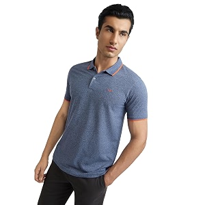 Park Avenue Mens Cotton Polyester Blend Solid