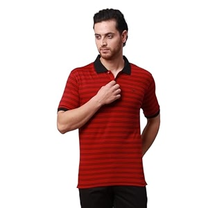 Park Avenue Mens Cotton Polyester Blend Stripe